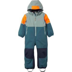 Helly-Hansen Rider 2.0 Insulated Snow Suit – Kids Unisex, Waterproof, Windproof, Reinforced Knees & Seat, Reflective Elements(453 Dark Creek)