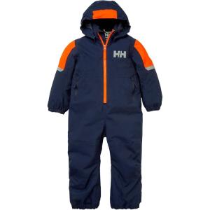 Helly-Hansen Rider 2.0 Insulated Snow Suit – Kids Unisex, Waterproof, Windproof, Reinforced Knees & Seat, Reflective Elements(597 Navy)