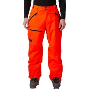 Helly-Hansen Sogn Cargo Pant for Men – Durable Snow Pant, Ideal Skiing-Pants with Waterproof & Breathable Fabric(278 Neon Orange)