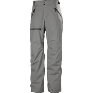 Helly-Hansen Sogn Cargo Pant for Men – Durable Snow Pant, Ideal Skiing-Pants with Waterproof & Breathable Fabric(876 Concrete)