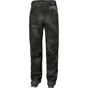 Helly-Hansen Sogn Cargo Pant for Men – Durable Snow Pant, Ideal Skiing-Pants with Waterproof & Breathable Fabric(993 Black Marble)
