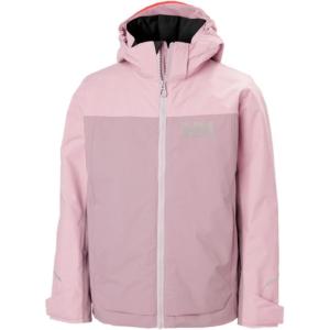 Helly-Hansen Sogndal Jacket – Junior Unisex Waterproof Shell Jacket, Lightweight Outdoor Sportswear(676 Purple Clay)