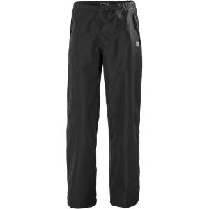 Helly-Hansen Workwear Manchester Waterproof Shell Rain Pants with Fully Seam-Sealed Construction and Boot Zippers(Black)