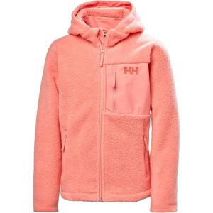 Helly-Hansen boys Unisex Kids Champ Pile Jacket(066 Coral Almond)