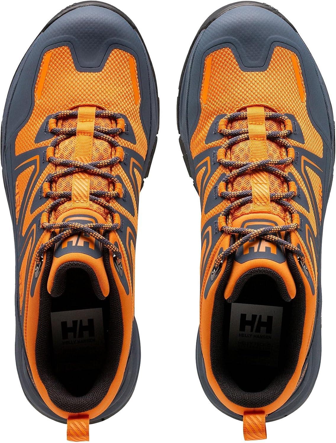 imageHelly Hansen Cascade Low HT Mens Waterproof Hiking Boots Durable Outdoor Footwear Lightweight Comfortable Trail Boot303 Ignite OrangeAlpine Fro