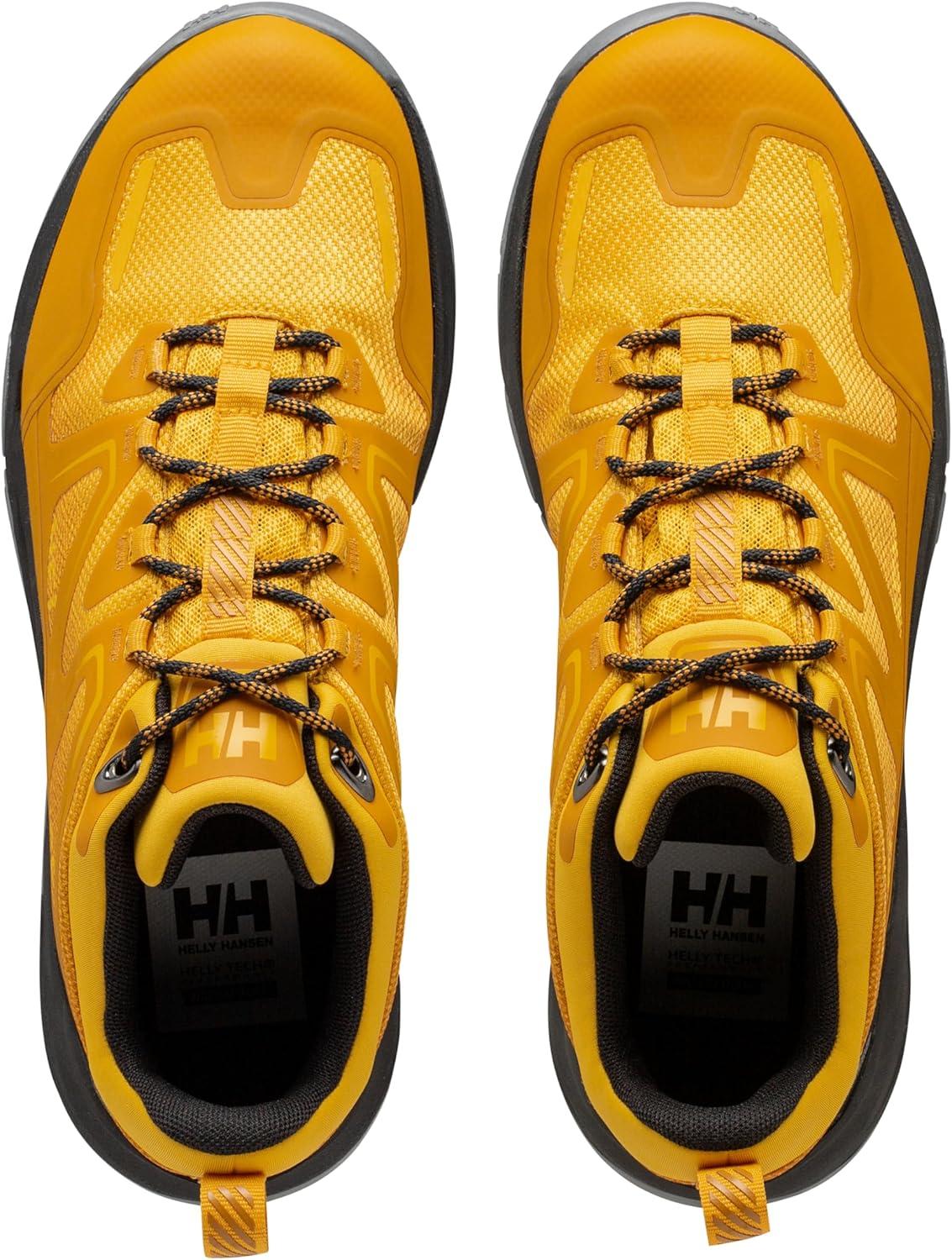 imageHelly Hansen Cascade Low HT Mens Waterproof Hiking Boots Durable Outdoor Footwear Lightweight Comfortable Trail Boot345 Essential Yellow