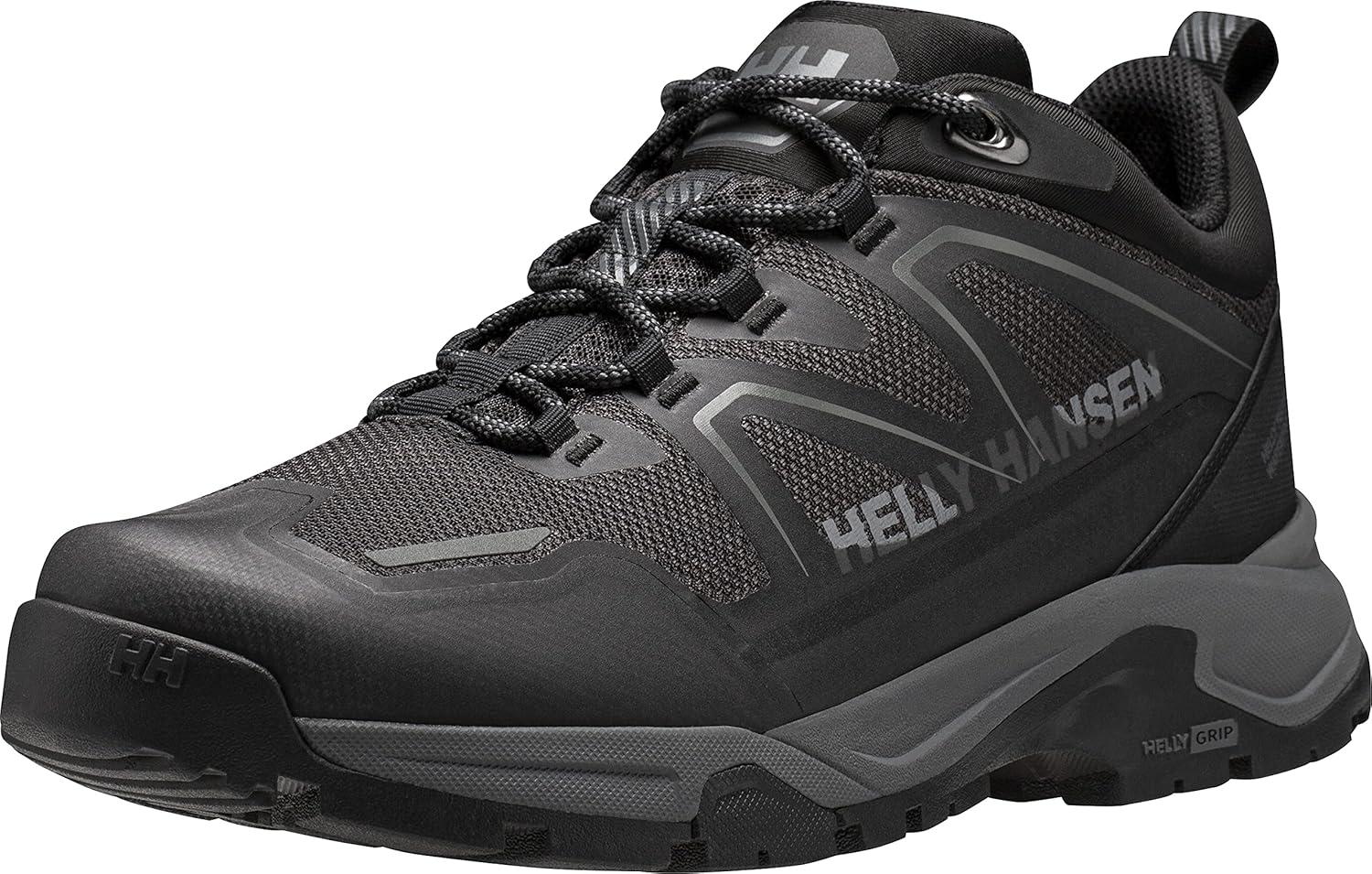 imageHelly Hansen Cascade Low HT Mens Waterproof Hiking Boots Durable Outdoor Footwear Lightweight Comfortable Trail Boot990 Black