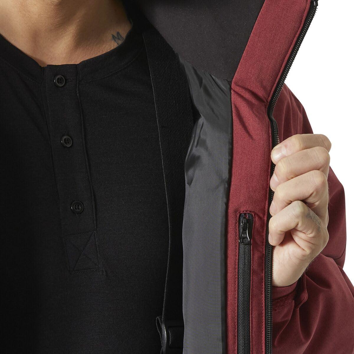 imageHelly Hansen Juniper 30 Ski Jacket Waterproof Winter Jacket SeamSealed Winter Coat Thermal Insulation Mens CoatRed 1