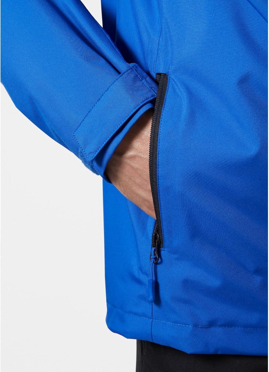 imageHelly Hansen Mens Crew Hooded Midlayer Jacket 20543 Cobalt 20