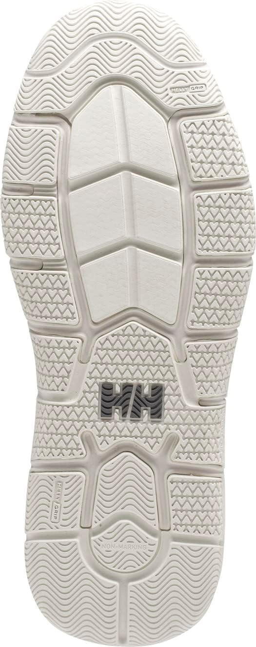 imageHelly Hansen Mens Henley Sailing Shoes Lightweight Water Shoes SlipResistant Deck Grip Sailing Footwear with Waterproof Construction HH HoverStride Midsole for Cushioning001 White
