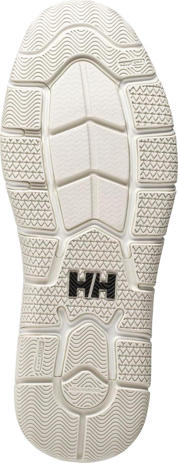 imageHelly Hansen Mens Henley Sailing Shoes Lightweight Water Shoes SlipResistant Deck Grip Sailing Footwear with Waterproof Construction HH HoverStride Midsole for Cushioning991 BlackOff White