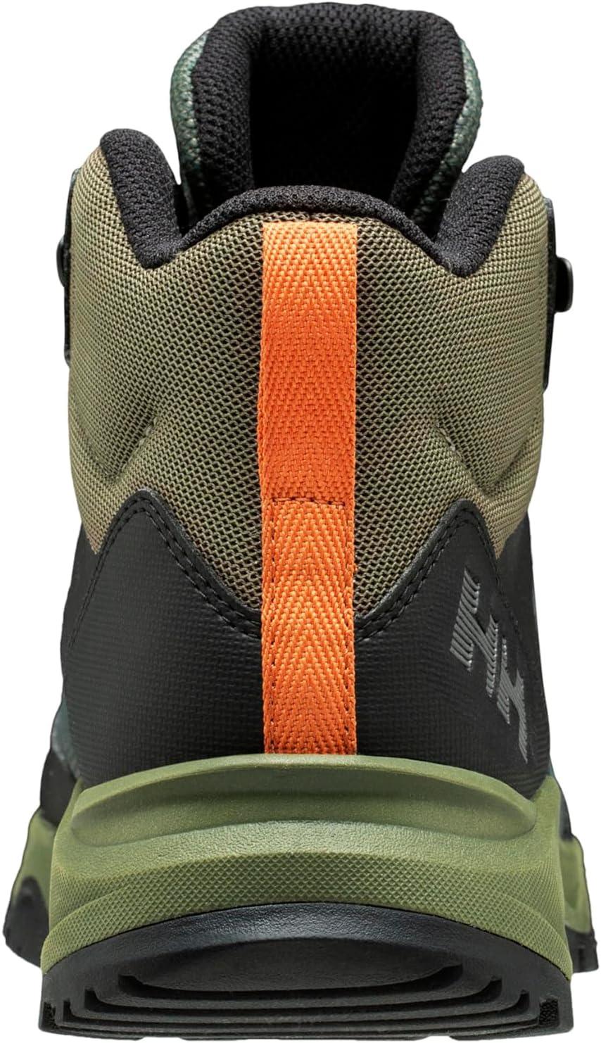 imageHellyHansen Canyon Mid HT Mens Waterproof Lightweight Hiking Boots Breathable Cushioned Ankle Support Durable Grip431 Utility GreenLav Green