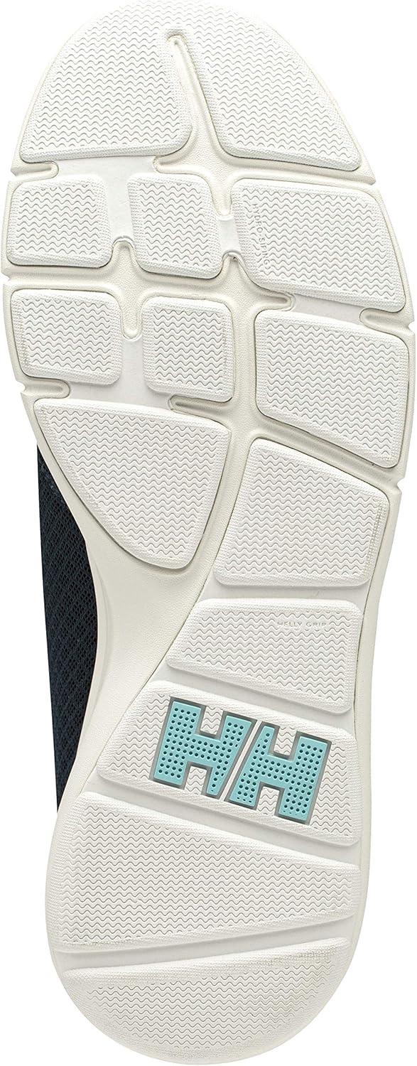 imageHellyHansen Feathering Womens Lightweight Shoe Stylish amp Durable Sneakers for Active Lifestyle amp Everyday Comfort597 NavyGlacier BlueOff White