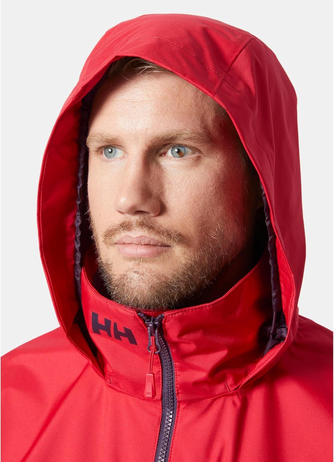 imageHellyHansen Mens Sailing CoatHooded Jacket162 Red