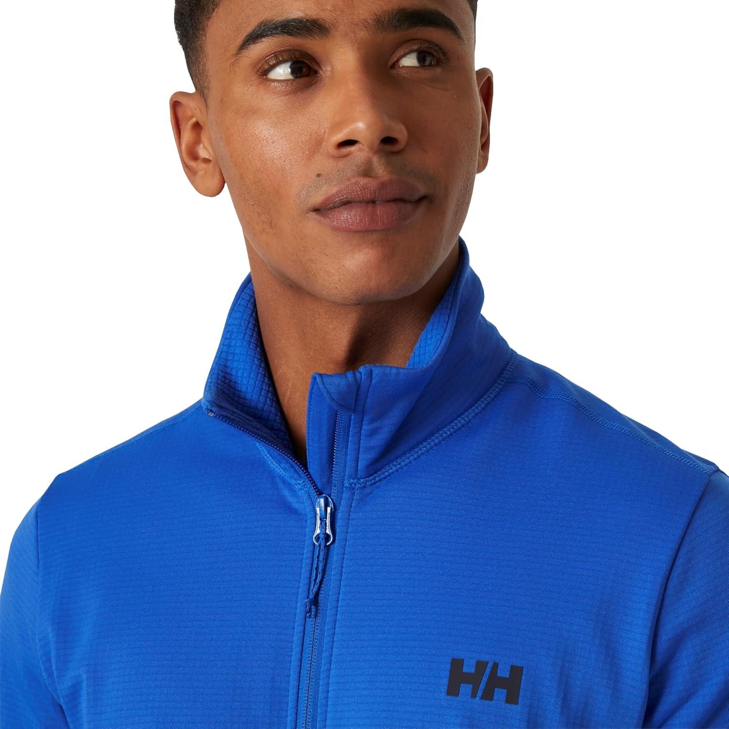 imageHellyHansen Versalite Fleece Jacket Mens Lightweight Breathable Outdoor Sportswear Ideal for Hiking amp Casual Wear543 Cobalt 20