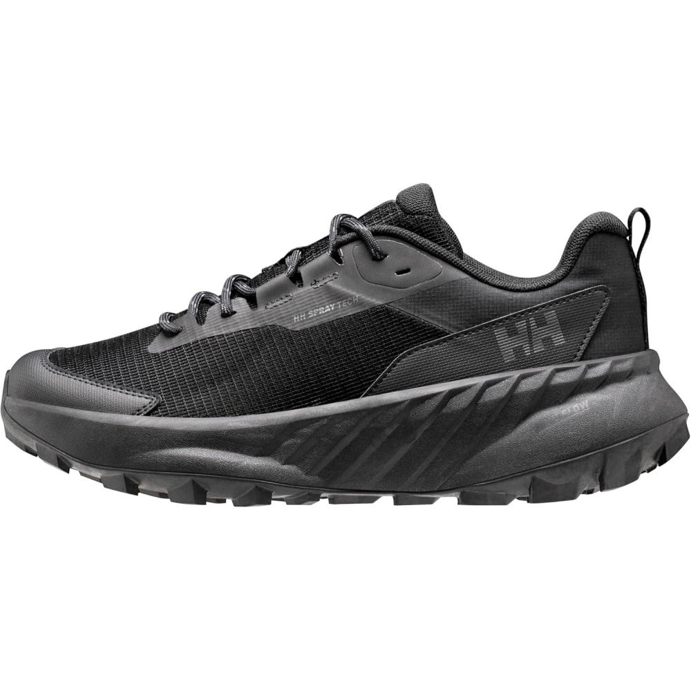 imageHellyHansen Awe Hiker DWR Mens Hiking Shoes Lightweight Breathable Cushioned Water Repellent Outdoor Trail Grip Versatile990 BlackBlack
