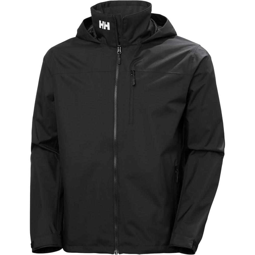 imageHellyHansen Mens Sailing CoatHooded Jacket990 Black