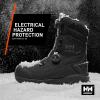 Helly Hansen Bifrost BOA Work Boot – Primaloft Mens Winter Boots – Slip-Resistant Sole & Grip – Dual BOA Waterproof Design – Helly Tech Waterproof Membrane – Durable TPU Toe Bumper(990 Black)