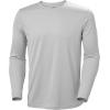 Helly Hansen Mens Hh Tech Crew Ls 2.0(853 Grey Fog)