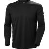Helly Hansen Mens Hh Tech Crew Ls 2.0(980 Ebony)