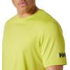 Helly Hansen Mens Hh Tech T-Shirt 2.0(410 Cyber Lime)