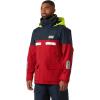 Helly Hansen Men’s Pier Jacket 4.0 – Waterproof Sailing Rain Gear – Lightweight Outdoor Jacket – Hooded Foul Weather Gear(162 Red)
