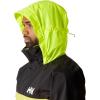Helly Hansen Men’s Pier Jacket 4.0 – Waterproof Sailing Rain Gear – Lightweight Outdoor Jacket – Hooded Foul Weather Gear(410 Cyber Lime)