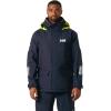 Helly Hansen Men’s Pier Jacket 4.0 – Waterproof Sailing Rain Gear – Lightweight Outdoor Jacket – Hooded Foul Weather Gear(597 Navy)