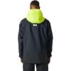 Helly Hansen Men’s Pier Jacket 4.0 – Waterproof Sailing Rain Gear – Lightweight Outdoor Jacket – Hooded Foul Weather Gear(597 Navy)