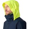Helly Hansen Men’s Pier Jacket 4.0 – Waterproof Sailing Rain Gear – Lightweight Outdoor Jacket – Hooded Foul Weather Gear(601 Washed Navy)