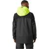 Helly Hansen Men’s Pier Jacket 4.0 – Waterproof Sailing Rain Gear – Lightweight Outdoor Jacket – Hooded Foul Weather Gear(980 Ebony)