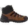 Helly Hansen Oslo Hiker Mid Work Boots – Aluminum Toe & Safety Shoes – Slip Resist & Hiking Boots – EH Protection Work Shoe – OSHA-Compliant Design – Impact Absorption – Dual-Purpose Design(780 Dark Brown)