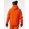 Helly-Hansen Alpha 3.0 Jacket for Men – Premium Waterproof Insulated Skiing Jacket with Breathable Fabric and Ventilation(226 Bright Orange)