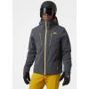 Helly-Hansen Alpha 3.0 Jacket for Men – Premium Waterproof Insulated Skiing Jacket with Breathable Fabric and Ventilation(984 Slate)