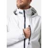 Helly-Hansen Mens Sailing CoatHooded Jacket(001 White)