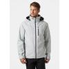 Helly-Hansen Mens Sailing CoatHooded Jacket(853 Grey Fog)