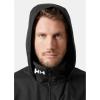 Helly-Hansen Mens Sailing CoatHooded Jacket(990 Black)