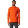 Helly-Hansen Versalite 1/2 Zip Fleece Jacket for Men – Lightweight, Breathable, and Warm Sportswear for Outdoor Adventures(300 Patrol Orange)