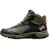 Helly-Hansen Canyon Mid HT Men’s Waterproof Lightweight Hiking Boots – Breathable, Cushioned Ankle Support, Durable Grip(431 Utility Green/Lav Green)
