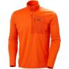 Helly-Hansen Versalite 1/2 Zip Fleece Jacket for Men – Lightweight, Breathable, and Warm Sportswear for Outdoor Adventures(300 Patrol Orange)