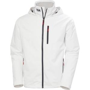Helly Hansen Men’s Crew Hooded Midlayer Jacket 2.0(001 White)