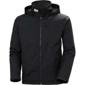 Helly Hansen Men’s Crew Hooded Midlayer Jacket 2.0(990 Black)