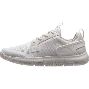 Helly Hansen Men’s Henley Sailing Shoes – Lightweight Water Shoes – Slip-Resistant Deck Grip – Sailing Footwear with Waterproof Construction – HH Hover-Stride Midsole for Cushioning(001 White)