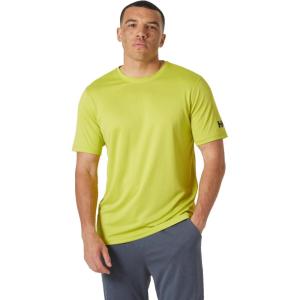 Helly Hansen Mens Hh Tech T-Shirt 2.0(410 Cyber Lime)