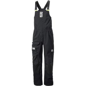 Helly Hansen Pier 3.0 Sailing Bib Overalls – Mens Windproof Fishing Bibs – Quick-Dry Mens Overalls – Offshore Sailing Gear(980 Ebony / 3.0)