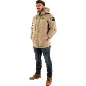 Helly Hansen mens Coastal 3.0 Parka(757 Pebble)