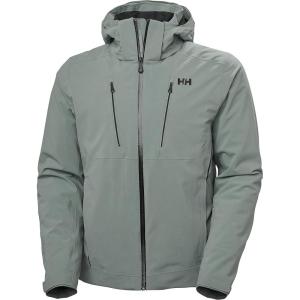 Helly-Hansen Alpha 3.0 Jacket for Men – Premium Waterproof Insulated Skiing Jacket with Breathable Fabric and Ventilation(591 Trooper)