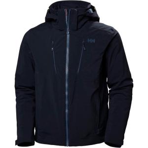 Helly-Hansen Alpha 3.0 Jacket for Men – Premium Waterproof Insulated Skiing Jacket with Breathable Fabric and Ventilation(597 Navy)