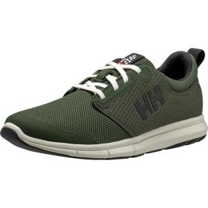 Helly-Hansen Feathering Women’s Lightweight Shoe, Stylish & Durable Sneakers for Active Lifestyle & Everyday Comfort(476 Spruce/Off White)