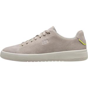 Helly-Hansen Haverdal Men’s Fashion-Sneakers, Summer Suede Casual Shoe, Foam-Padded Comfort, Sailing Inspired Design(821 Silver Lining)